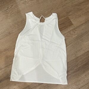 Athleta Girl White Simone Biles Tank Top